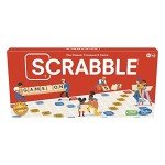 Hasbro Gaming Scrabble Board Game,Word Game for Kids Ages 8 and Up,Fun Family Game for 2-4 Players,The Classic Crossword Game