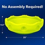 Simplay3 Two Sided Rock Around Wobble Disk and Climbing Dome for Toddlers and Kids - Rocking and Climbing - Indoor/Outdoor - Green, Made in USA