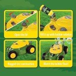 John Deere Bubble Lawn Mower for Toddlers, Bubble Blowing Machines, Indoor and Outdoor Gardening Toy, Birthday, Party Favor for Preschool Girls and Boys, No Batteries Required, 2+