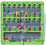 zhiwuzhu Magnetic Alphabet Maze,Montessori Toys,Alphabet Puzzle Toddler Toys for Ages 2-4,Sensory Toys Fine Motor Skills,Birthday Gift for Boys and Girls