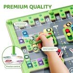 zhiwuzhu Magnetic Alphabet Maze,Montessori Toys,Alphabet Puzzle Toddler Toys for Ages 2-4,Sensory Toys Fine Motor Skills,Birthday Gift for Boys and Girls