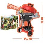 JOYIN 34 PCS Kitchen Toy Set, Toy BBQ Grill Set, Cooking Toy Set, Little Chef Play, Kids Grill Playset Interactive BBQ Toy Set for Kids, Christmas Birthday Gift for Boys Girls Kids