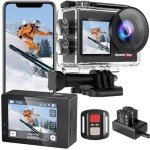 Hiicam Speed 20 4K Waterproof Action Camera