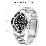ILLIMITE Melting Automatic Watches for Men Japanese Miyota 8215 Self-Winding Mechanical Movement Women Watch Waterproof Stainless Steel Art Surrealist Wrist Watches Pea001