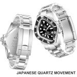 ILLIMITE Melting Automatic Watches for Men Japanese Miyota 8215 Self-Winding Mechanical Movement Women Watch Waterproof Stainless Steel Art Surrealist Wrist Watches Pea001