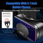 3D VR Headset with Adjustable Controller for Phones