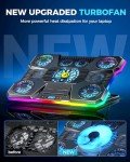 ChillCore RGB Laptop Cooling Pad with 11 Fans