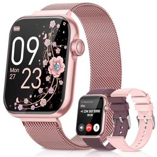 Women's Fitness Smartwatch with Health Monitoring Features