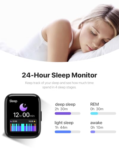 AI Voice Smartwatch with Fitness Tracker - 1.83