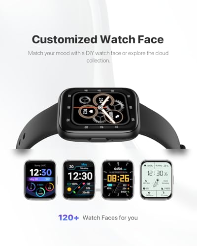 AI Voice Smartwatch with Fitness Tracker - 1.83