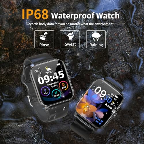 1.85" HD Smartwatch with Fitness Tracker & Call Features