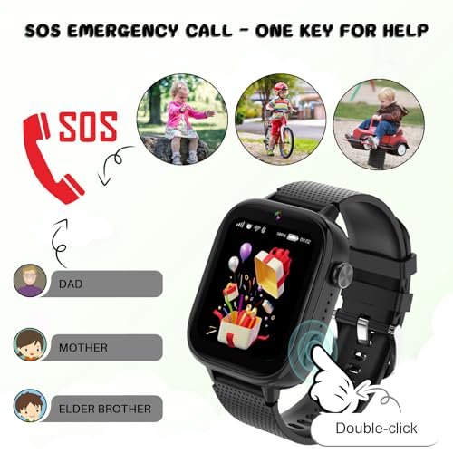 OKYUK Kids 4G Smart Watch with SIM Card