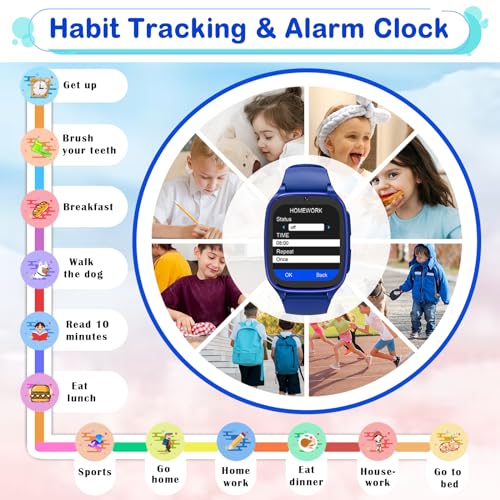 4G Kids Smartwatch Phone with Parental Controls