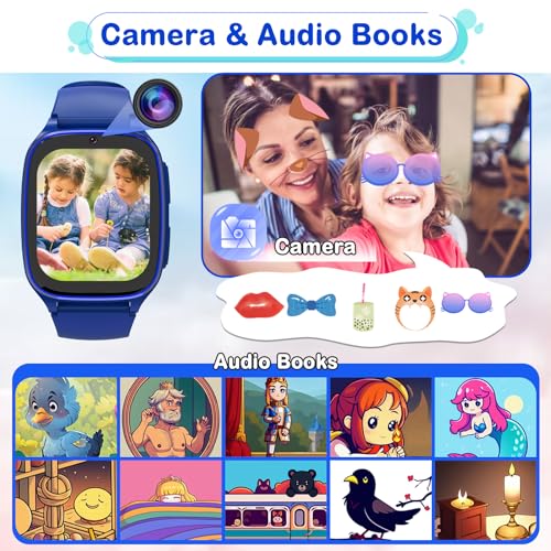 4G Kids Smartwatch Phone with Parental Controls