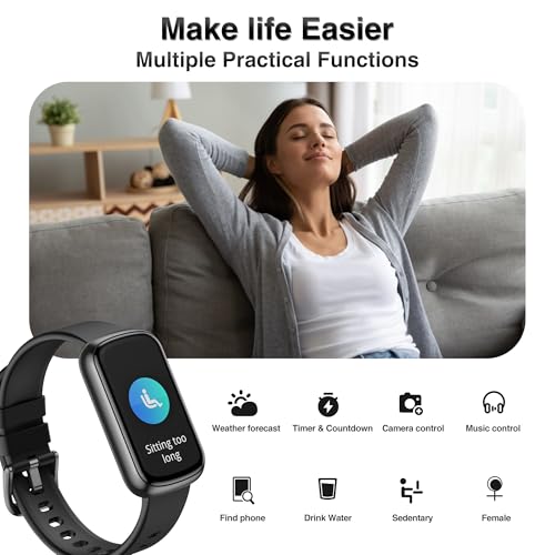 Smartwatch with Heart Rate and Sleep Tracking