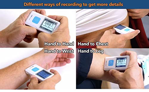 EMAY Portable ECG Monitor with LCD Screen