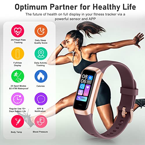 Zeacool 24/7 Heart Rate Fitness Tracker Smart Watch
