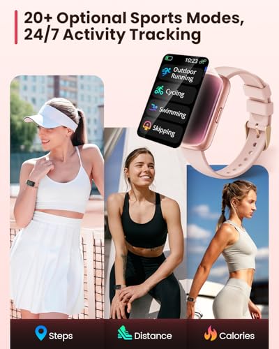 Fitness Tracker Smartwatch with Heart Rate Monitor