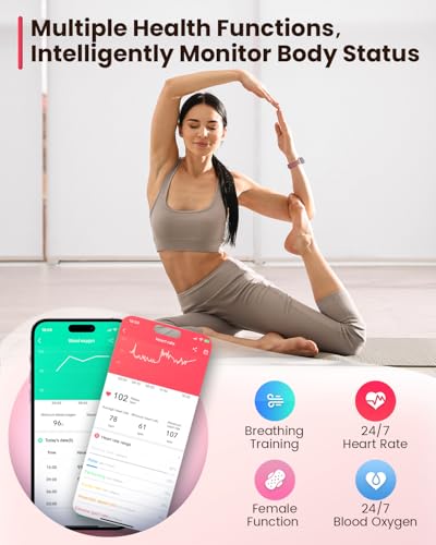 Fitness Tracker Smartwatch with Heart Rate Monitor