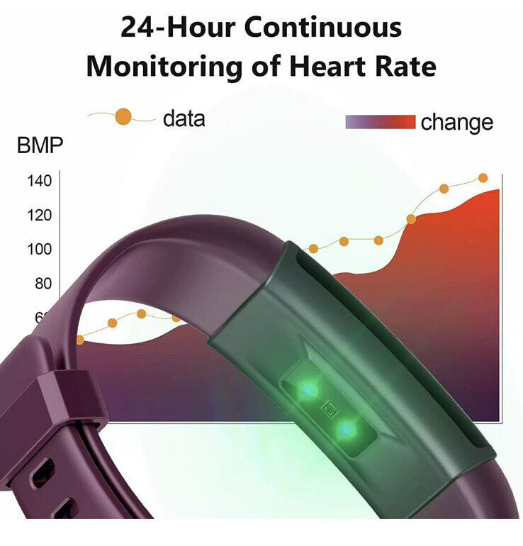 Lintelek Heart Rate Fitness Tracker Watch