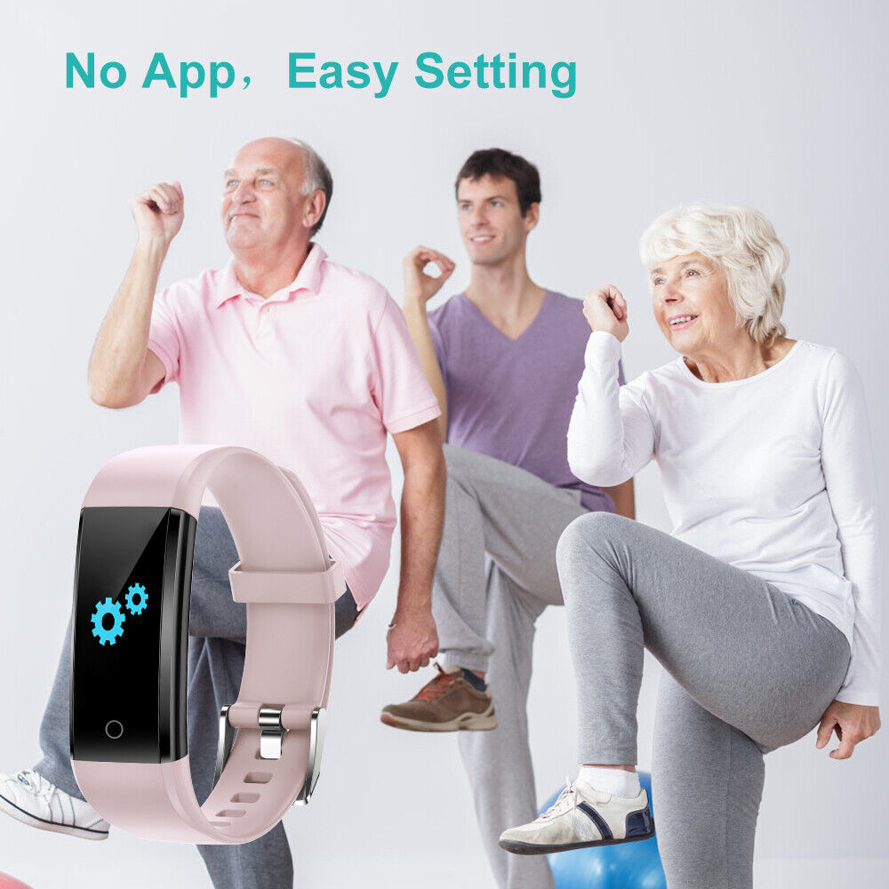 Waterproof Fitness Tracker Watch Without Bluetooth