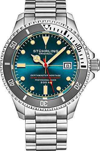 Stuhrling Original Men's Swiss Dive Watch - 200M