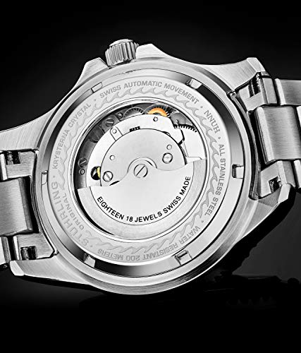 Stuhrling Original Men's Swiss Dive Watch - 200M