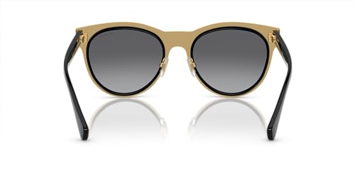 Versace Women's Black Frame Sunglasses with Grey Lenses