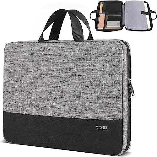 Ytonet 15.6" Water Resistant Laptop Case - Grey