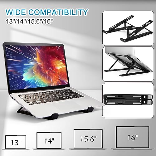 Portable Foldable Laptop Stand for MacBook and More