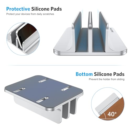 Adjustable Vertical Laptop Stand for All Brands