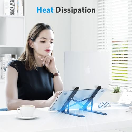 Adjustable Ergonomic Laptop Stand for All Devices