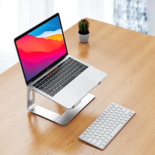 Ergonomic Aluminum Laptop Stand for 10-15.6" Devices