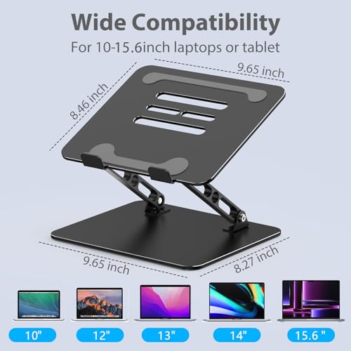 Gogoonike Adjustable Metal Laptop Stand for Desk