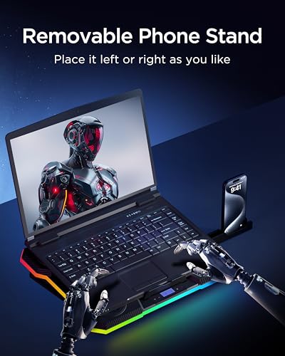 ChillCore RGB Laptop Cooling Pad with 11 Fans