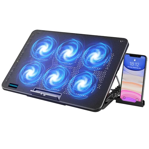 LIANGSTAR Laptop Cooling Pad with Adjustable Fans