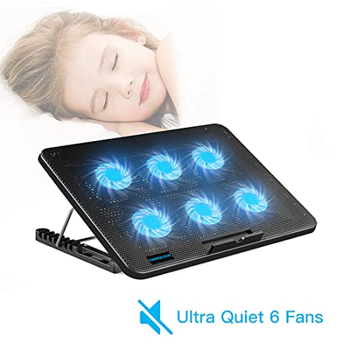 LIANGSTAR Laptop Cooling Pad with Adjustable Fans