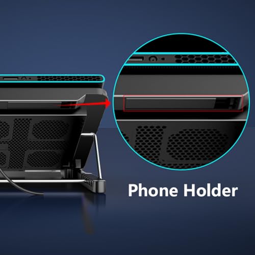 LIANGSTAR Laptop Cooling Pad with Adjustable Fans