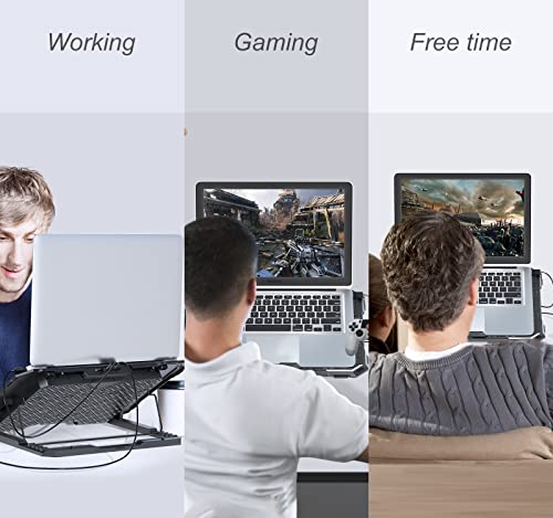 ICE COOREL Laptop Cooling Pad with 6 Fans