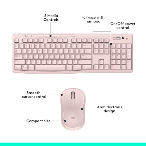 Logitech MK270 Wireless Keyboard and Mouse Combo
