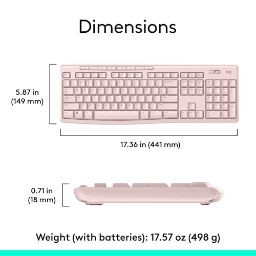 Logitech MK270 Wireless Keyboard and Mouse Combo