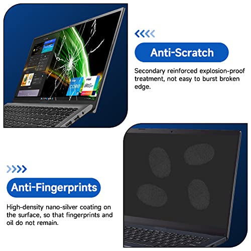 15.6" Laptop Blue Light Screen Protector 2-Pack