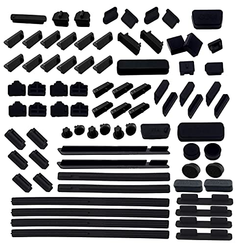 80 PCS Anti-Dust Plugs for Computers and Laptops