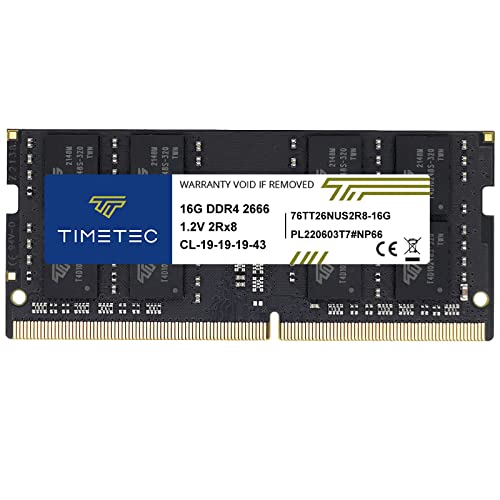 Timetec 16GB DDR4 2666MHz RAM Module Upgrade