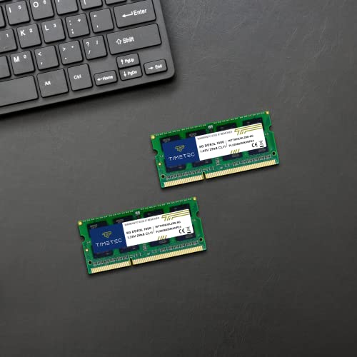 Timetec 16GB DDR3L Laptop RAM Dual Rank SODIMM