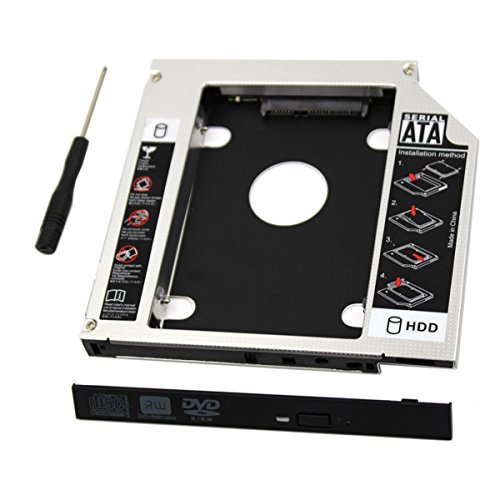 Universal 9.5mm SATA Hard Drive Caddy Case
