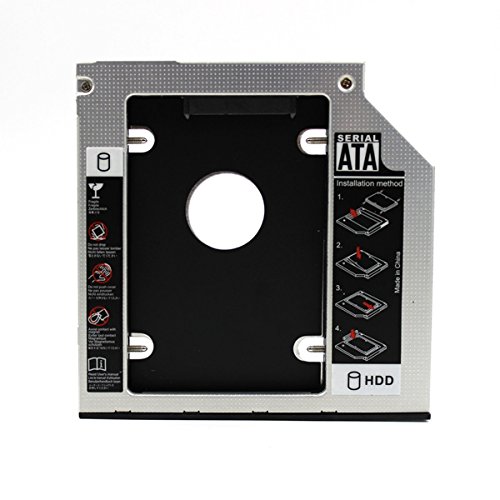 Universal 9.5mm SATA Hard Drive Caddy Case