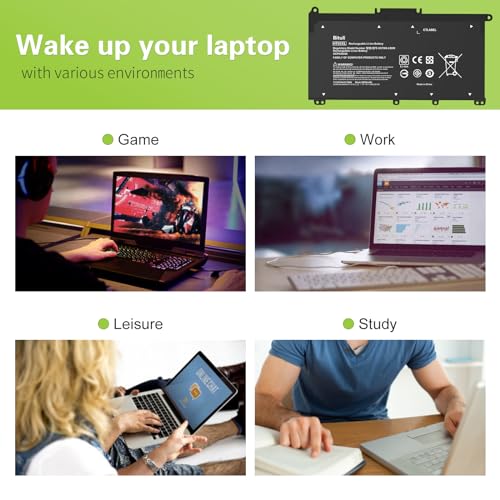 Bituli HT03XL Laptop Battery for HP Pavilion Series