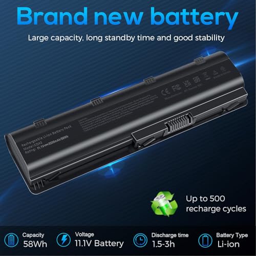 TREE.NB Replacement Battery for HP Laptops