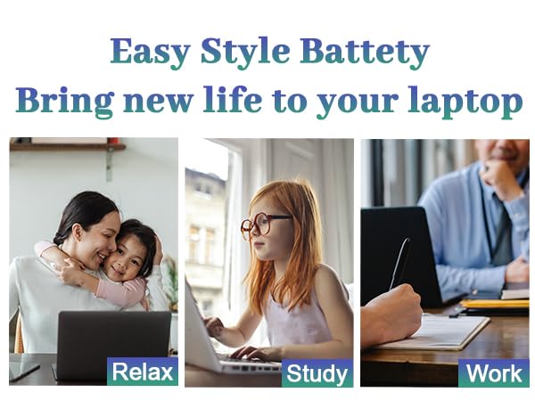 WDX0R Replacement Battery for Dell Inspiron Laptops